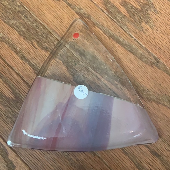 Handmade Decorative Fused Glass Tray - Picture 2 of 3